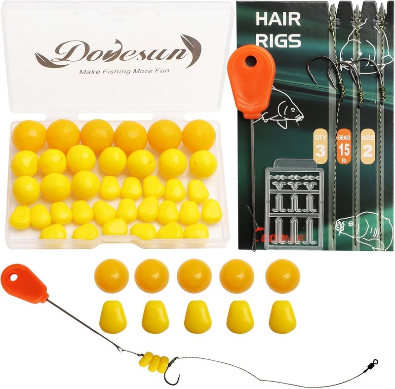 Dovesun 41PCS/151PCS Carp Fishing Hair Rigs Baits Carp Rigs Kit Fishing Equipment Accessories - Image 1